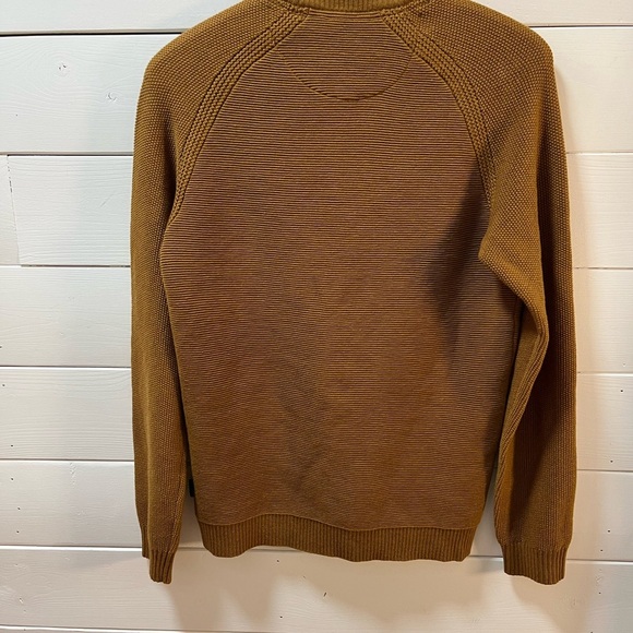 TED BAKER LONDON • Brown Textured Knit Sweater • Size 3 (M) - Picture 7 of 7